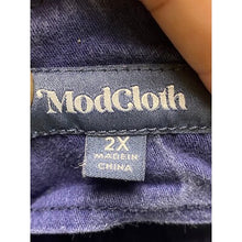 Load image into Gallery viewer, ModCloth Overalls Womens 2XL Shorts Romper Jumpsuit Casual Bib Outdoors
