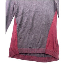 Load image into Gallery viewer, M.S.S.P. Sweater Womens Medium Color Block Rayon Academia Preppy Career Office

