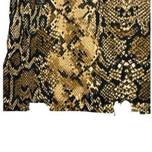 Load image into Gallery viewer, Prince Peter X David Bowie Shirt Womens Medium Snakeskin Grunge Crop Punk Rock
