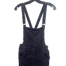 Load image into Gallery viewer, Levis Overalls Womens Medium Black Denim Denizen Gorpcore Frayed Grunge
