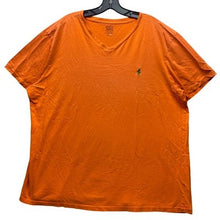 Load image into Gallery viewer, Polo Ralph Lauren Shirt Mens 2XL Orange Grunge Oversized Preppy Streetwear
