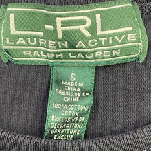 Load image into Gallery viewer, Lauren Ralph Lauren Shirt Womens Small Beaded Spell Out Streetwear Preppy
