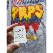 Load image into Gallery viewer, PRPS Shirt Mens 3XL Bruised Never Broken Spell Out AOP Sleeve Hits Streetwear
