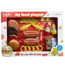Load image into Gallery viewer, Pretend Play Food Playset Kitchen Interactive Sensory Toy NIB

