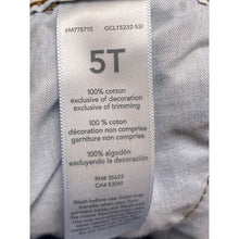 Load image into Gallery viewer, OshKosh Bgosh Overalls Youth 5T Denim Heart Pocket Girls Jean Kid Toodler
