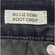 Load image into Gallery viewer, J Crew Jeans Womens 27 Button Fly Frayed Grunge Gothcore Boot Crop Billie Demi
