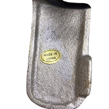 Load image into Gallery viewer, Cast Iron Airplane Toy Silver Biplane
