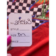 Load image into Gallery viewer, Vintage Coastline Shirt Mens Men Red Single Stitch Checkerboard Skater Costal
