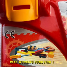 Load image into Gallery viewer, Pretend Play Toolbox Tools Playset Construction Toy Educational Sensory 26 Pcs.
