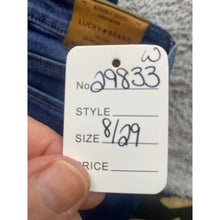 Load image into Gallery viewer, Lucky Brand Jeans Womens 8/29 Lolita Skinny Dark Wash Acadamia Preppy Streetwear
