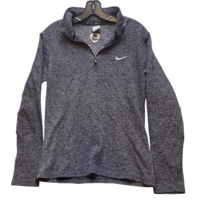 Nike Sweater Adult Medium Quarter Zip Lycra Y2K Football Shield Logo Men