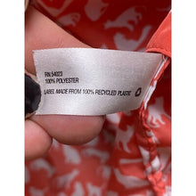 Load image into Gallery viewer, Gap Shirt Dress Womens Extra Large Cat AOP Casual Short Sleeve Coral Summer
