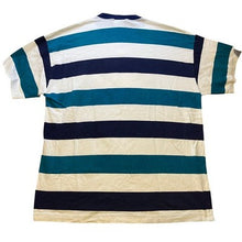 Load image into Gallery viewer, VTG Excalibur Shirt Mens Large Las Vegas Striped Dragon Short Sleeve Y2K
