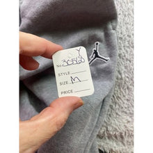 Load image into Gallery viewer, Jordan Sweatpants Boys Medium Gray Activewear Jumpman Logo Comfy Casual Athletic
