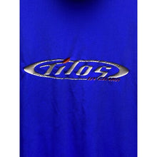 Load image into Gallery viewer, Tilos Shirt Mens Medium Racing Color Block Performance Short Sleeve Blue
