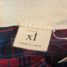 Load image into Gallery viewer, Life After Denim Shirt Mens Extra Large Tartan Plaid Preppy Academia Career NWT
