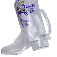 Load image into Gallery viewer, Dolly Parton Dixie Stampede Boot Mugs 2003 Pepsi Collector Plastic Set of 2
