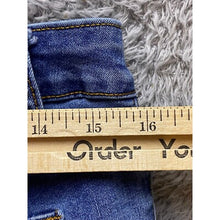 Load image into Gallery viewer, KanCan Jeans Womens 13 Distressed Destroyed Raw Hem Medium Wash Grunge Casual
