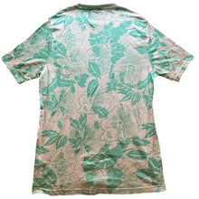 Load image into Gallery viewer, Hudson &amp; Barrow Shirt Mens Large Floral Hawaiian AOP Pocket Short Sleeve Green
