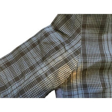 Load image into Gallery viewer, Paul Smith Shirt Mens Medium Blue Plaid Side Zip Italy Academia Preppy
