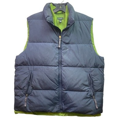 J.Crew Puffer Vest Mens Feather Down Outdoors Layer Gorpcore Utility Streetwear