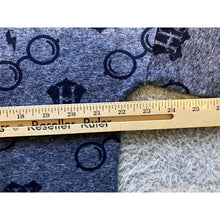 Load image into Gallery viewer, Harry Potter Shirt Womens Large Slate Blue Wizard AOP Drawstring Waist
