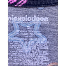 Load image into Gallery viewer, Nickelodeon Shirt Mens Extra Large Spongebob Neon Trippy Hip Hop Black AOP
