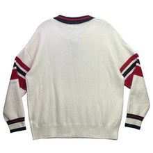Load image into Gallery viewer, Fashion Nova Sweater Mens Small Polo Preppy Embroidered Academia Oversized
