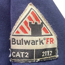 Load image into Gallery viewer, Bulwark Jacket Mens Medium Flame Resistant Full Zip Hooded Grunge Workwear
