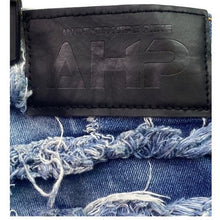 Load image into Gallery viewer, Another Hype Piece AHP Jeans Mens 40x36 Distressed Thrashed Grunge Streetwear
