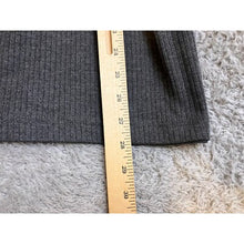 Load image into Gallery viewer, The North Face Shirt Mens Large Henley Long Sleeve Ribbed Knit Pullover Gray
