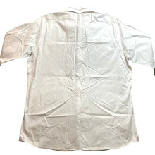 Load image into Gallery viewer, TailorByrd Shirt Mens  Extra Large Contrast Cuff Preppy Academia Career White
