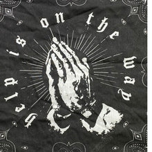 Load image into Gallery viewer, TobyMac Bandana Help Is On The Way Prayer Hands Paisley Christian Music Merch
