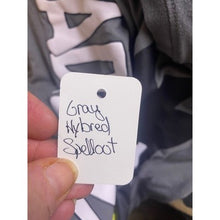 Load image into Gallery viewer, Badtz-Maru Shirt Womens Medium Sanrio Hybred Spell Out Sanrio Streetwear Gray
