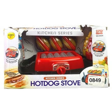 Load image into Gallery viewer, Pretend Play Hotdog Stove Toy No 6828 Interactive Sensory Playset
