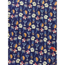 Load image into Gallery viewer, Tommy Bahama Shirt Mens Medium Hawaiian Martini Palm AOP Embroidered Festival

