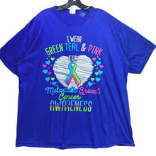 Load image into Gallery viewer, Metastatic Breast Cancer Shirt Womens 2XL Spell Out Awareness Support Streetwear
