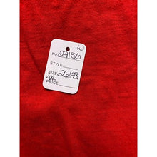 Load image into Gallery viewer, NASCAR Shirt Womens 26/28 4XL Button Front Racing Spell Out Running Hot Red
