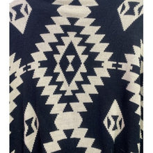 Load image into Gallery viewer, BCBG MAXAZRIA Sweater Womens Small Medium Southwestern Open Front Cardigan
