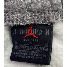 Load image into Gallery viewer, Jordan Sweatpants Boys Medium Gray Activewear Jumpman Logo Comfy Casual Athletic
