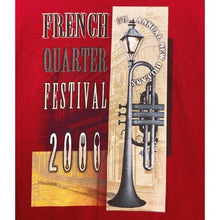 Load image into Gallery viewer, French Quarter Shirt Mens Large Y2K Festival Spell Out New Orleans Streetwear
