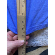 Load image into Gallery viewer, Mack Shirt Womens Medium Heathered Trucker Rugged Workwear Graphic USA Blue
