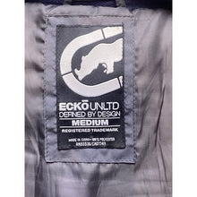 Load image into Gallery viewer, Ecko Unltd Puffer Vest Mens Medium Full Zip Sleeveless Spell Out Outdoor Y2K
