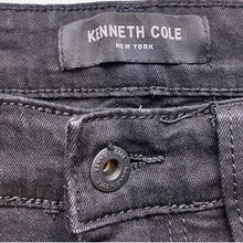 Load image into Gallery viewer, Kenneth Cole Jeans Mens 32x30 New York Black Denim Slim Fit Preppy Academia
