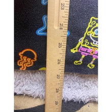 Load image into Gallery viewer, Nickelodeon Shirt Mens Extra Large Spongebob Neon Trippy Hip Hop Black AOP
