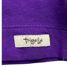 Load image into Gallery viewer, Trigelle Polo Shirt Women Medium Preppy Academia Office Career Button Detail
