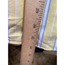 Load image into Gallery viewer, Ralph Lauren Golf Shirt Mens Medium Button Down Yellow Stripe Tilden Preppy
