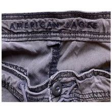 Load image into Gallery viewer, American Eagle Pants Womens 6 Gray Cargo Gorpcore Outdoors Hiking Grunge
