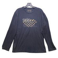 Load image into Gallery viewer, Vintage Quiksilver Shirt Mens Large Spell Out Beach Surf Board Long Sleeve
