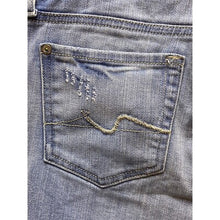 Load image into Gallery viewer, 7 For All Mankind Jeans Womens 26 Distressed Denim Pants Ripped Light Wash
